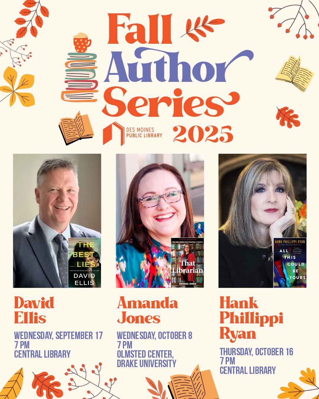 2025 Fall Author Series!