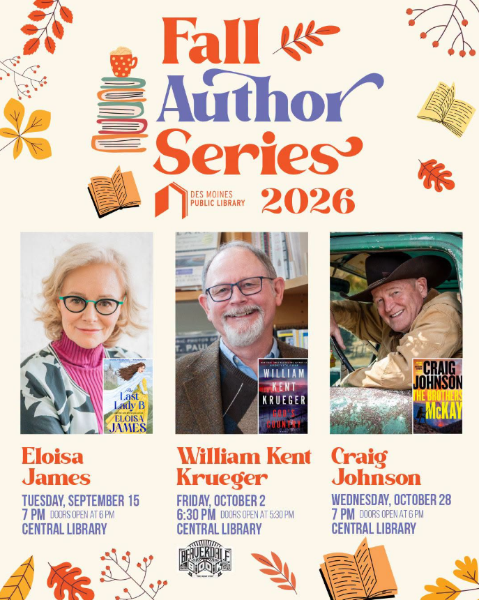 2026 Fall Author Series!