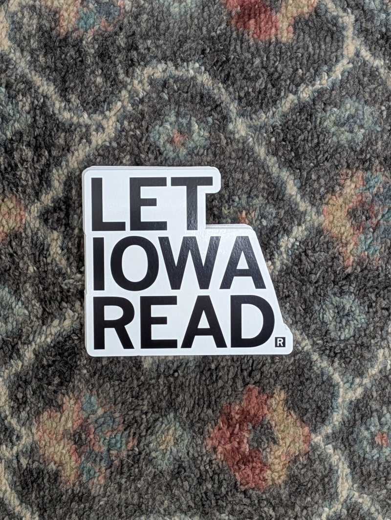 Let Iowa Read Stickers