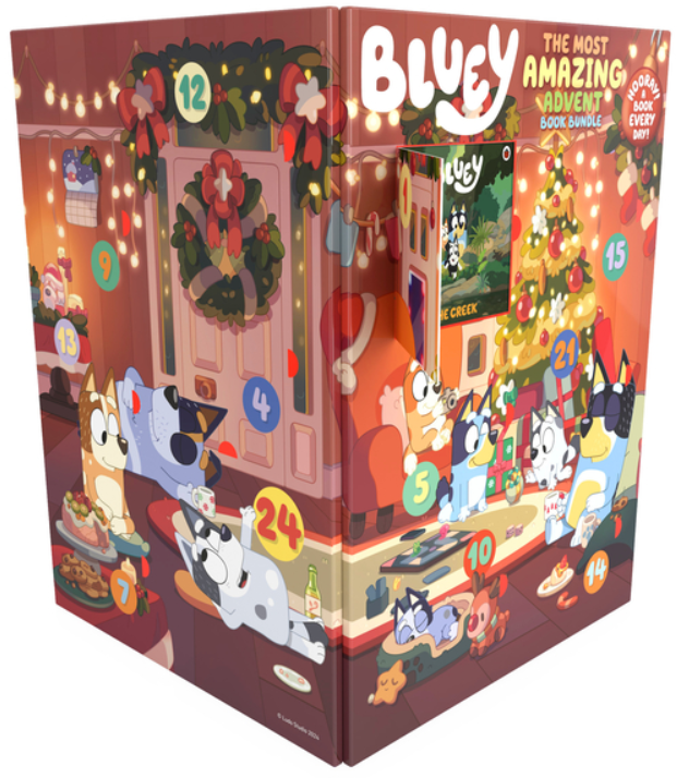 Bluey: The Most Amazing Advent Calendar Book Bundle