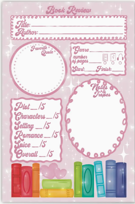 Book Review Stationery