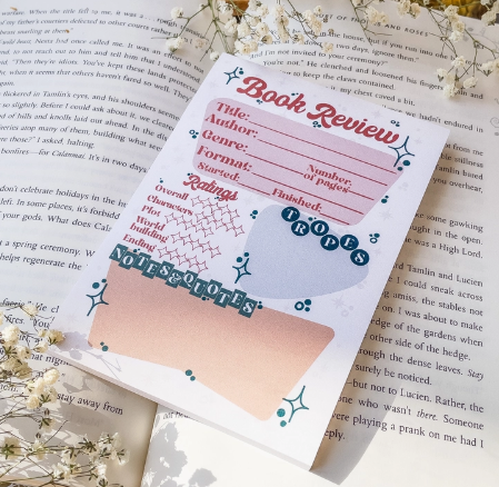 Book Review Stationery