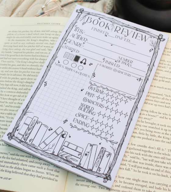 Book Review Stationery