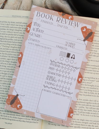 Book Review Stationery