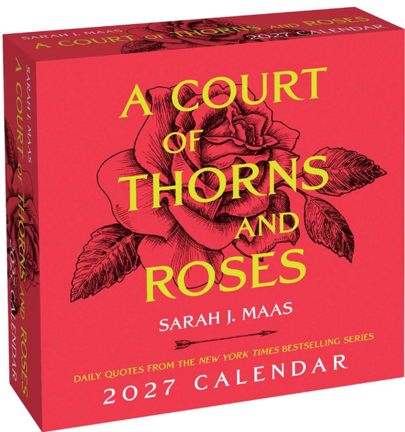 A Court of Thorns and Roses 2027 Day-To-Day Calendar