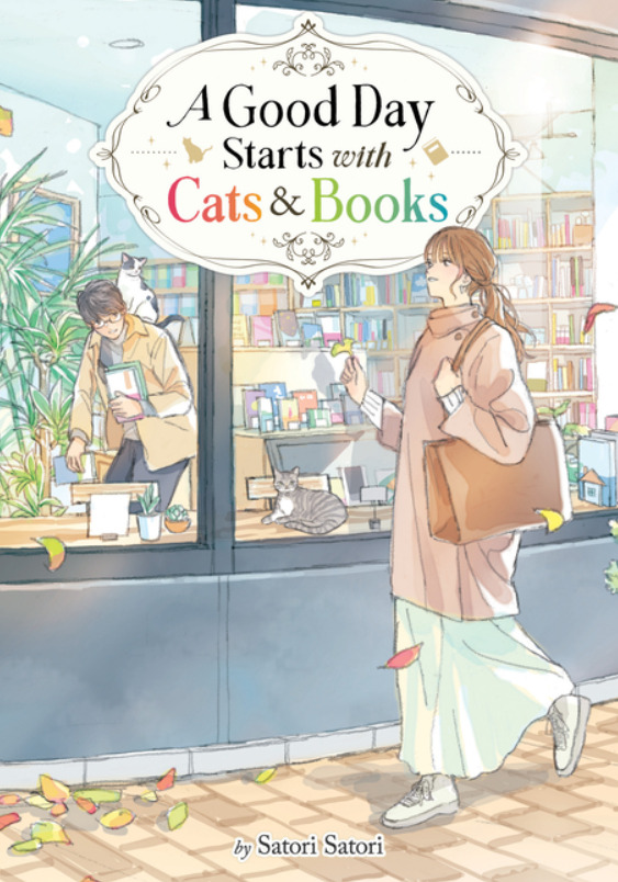 A Good Day Starts with Cats & Books