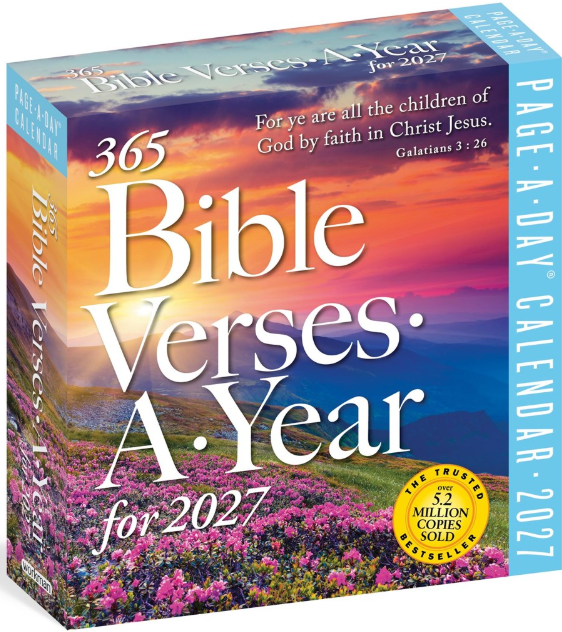 365 Bible Verses-A-Year 2027 Page-A-Day® Calendar