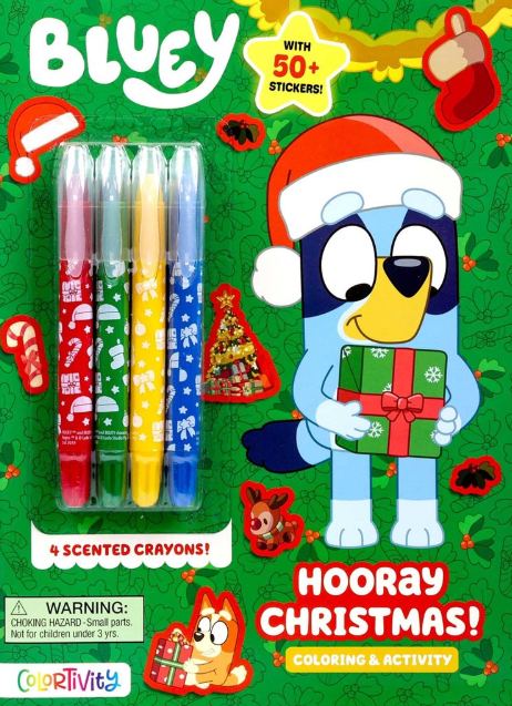 Bluey Colortivity: Hooray Christmas!