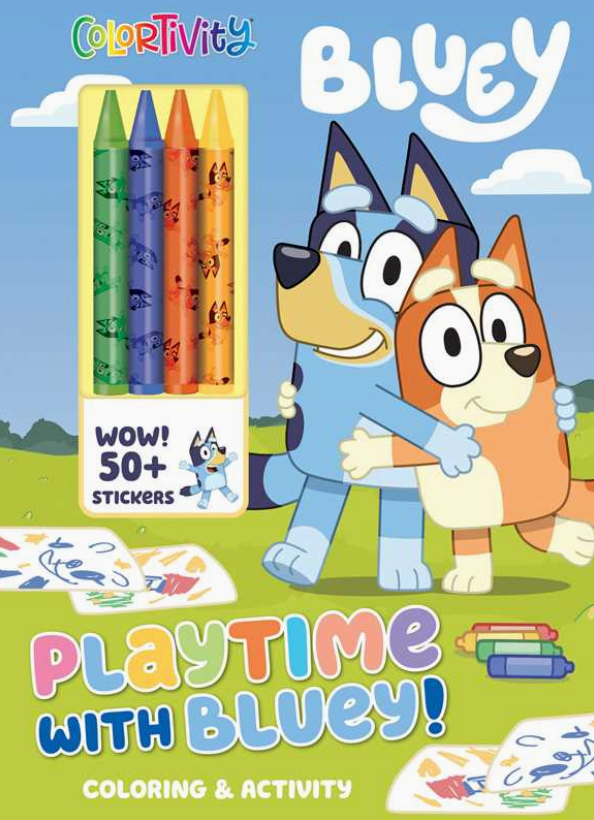 Bluey Colortivity: Playtime with Bluey!
