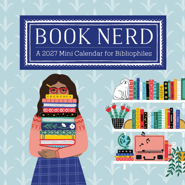Book Nerd 2027 Mini Wall Calendar