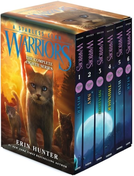 Warriors: A Starless Clan: vol. 1-6 Boxed Set