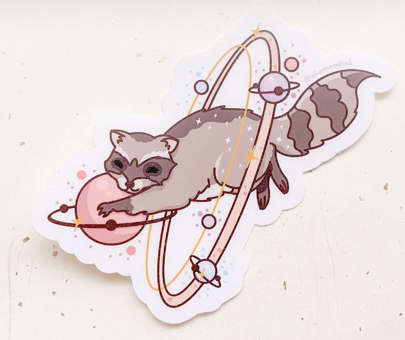 Raccoon Stickers