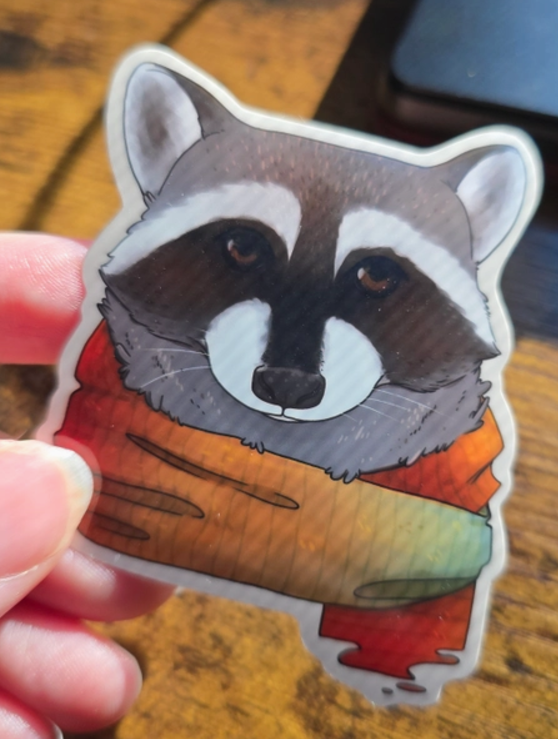 Raccoon Stickers