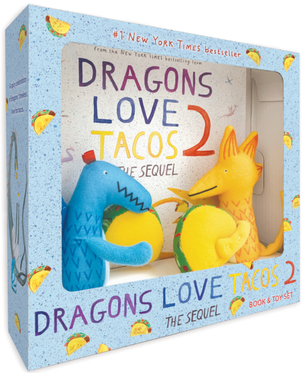 Dragons Love Tacos 2: Book and Plush Toy Set