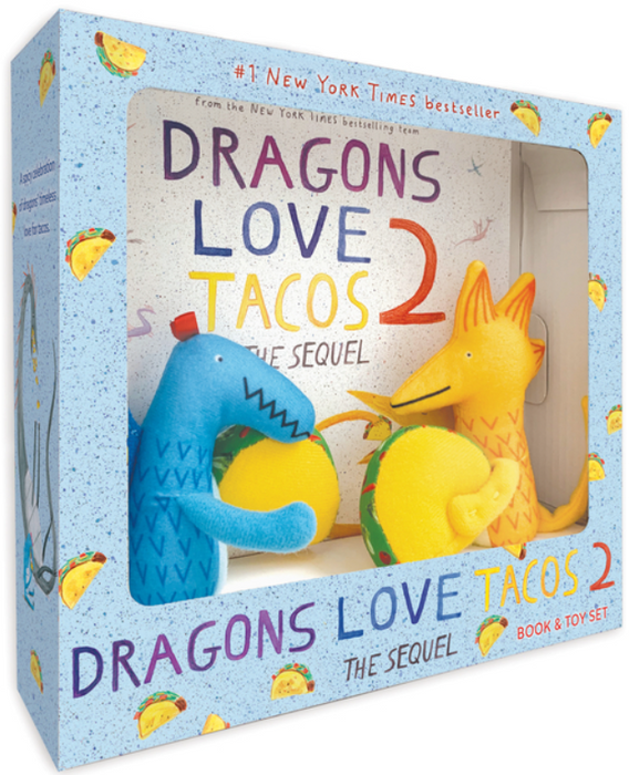 Dragons Love Tacos 2: Book and Plush Toy Set