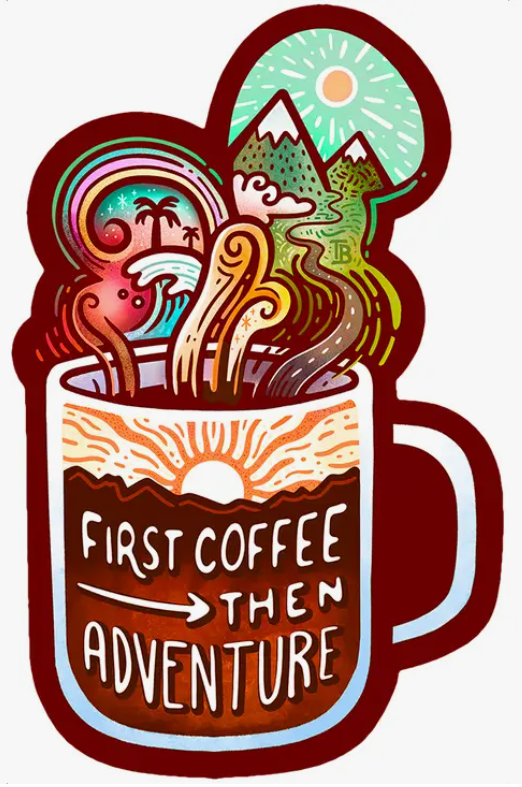 Coffee & Tea Lover Stickers