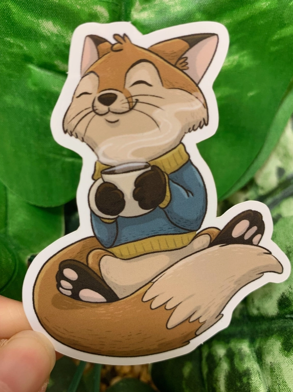 Coffee & Tea Lover Stickers