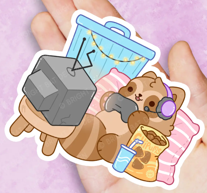 Raccoon Stickers