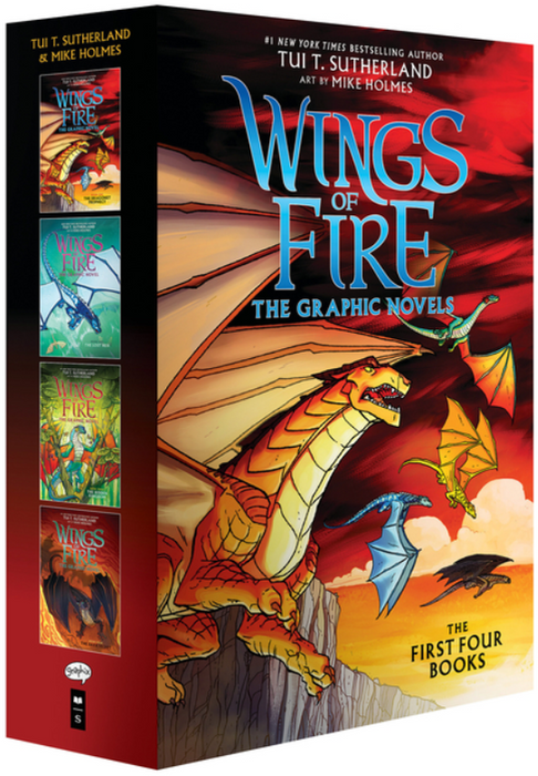 Wings of Fire Boxed Set: Graphic Novels vol. 1-4