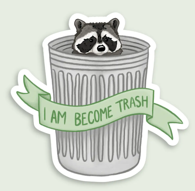 Raccoon Stickers