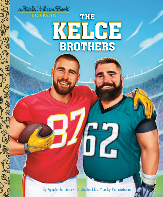 Kelce Brothers: A Little Golden Book Biography