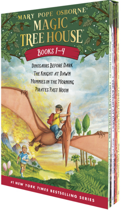 Magic Tree House: vol. 1-4 Boxed Set