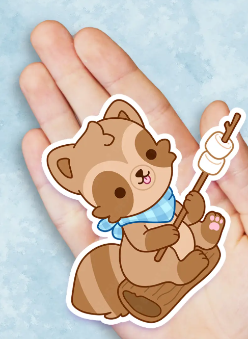 Raccoon Stickers