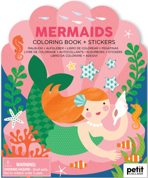 Coloring Books + Stickers