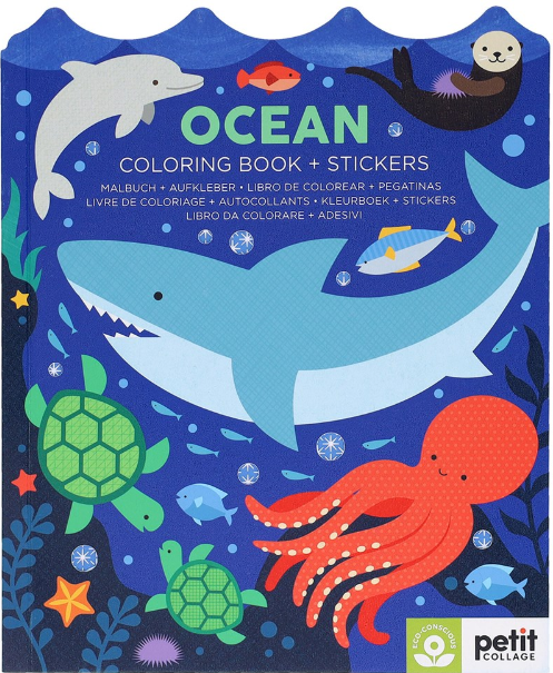 Coloring Books + Stickers