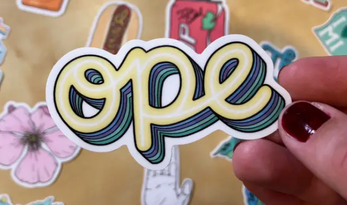 Just for Fun Vinyl Stickers