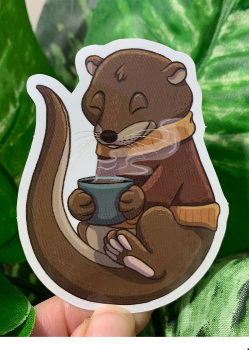 Coffee & Tea Lover Stickers