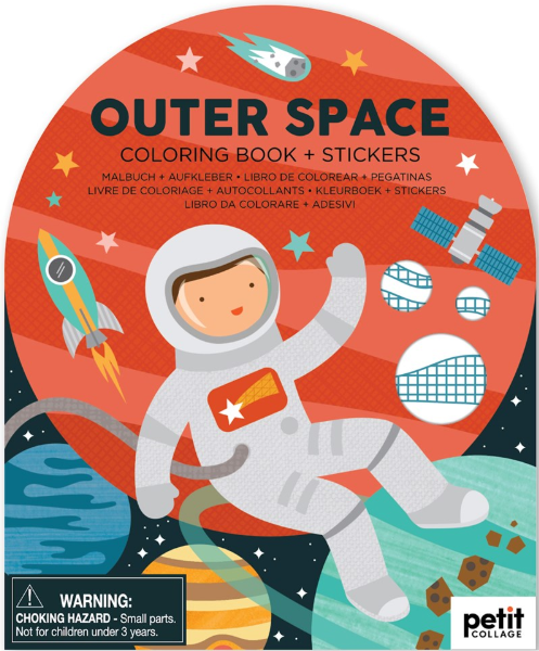 Coloring Books + Stickers