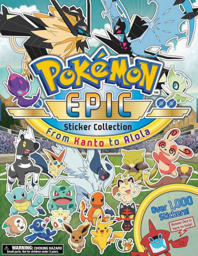 Pokémon Epic Sticker Collection