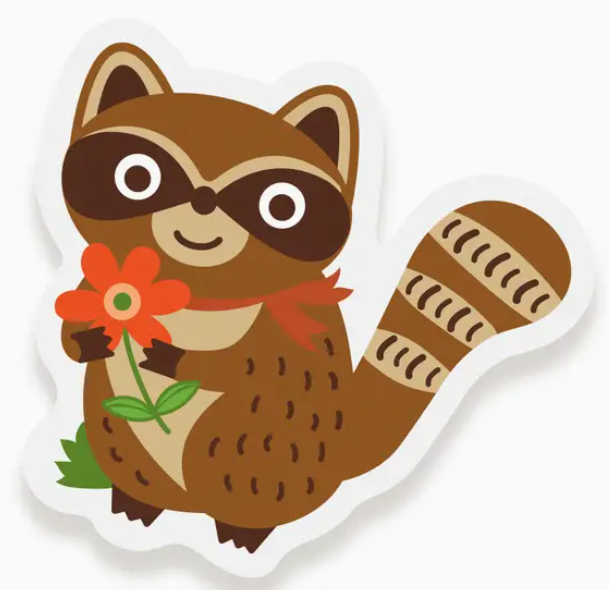 Raccoon Stickers