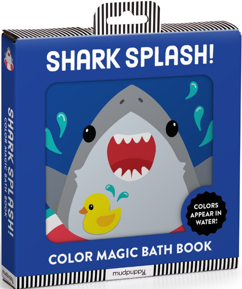 Shark Splash! Color Magic Bath Book