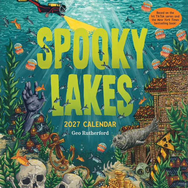 Spooky Lakes Wall Calendar