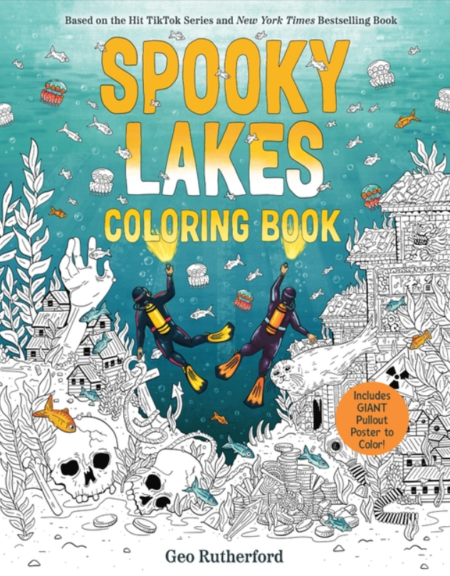 Spooky Lakes Coloring Book