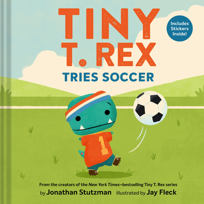 Tiny T. Rex Tries Soccer