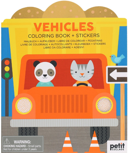 Coloring Books + Stickers