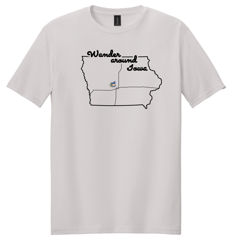 Wander Around Iowa Store T-Shirt