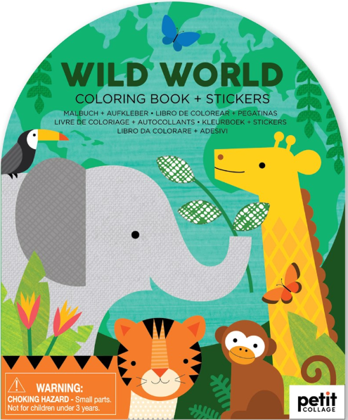 Coloring Books + Stickers
