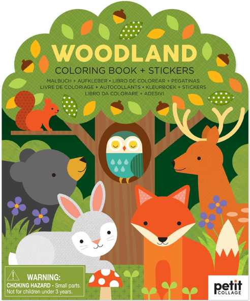 Coloring Books + Stickers