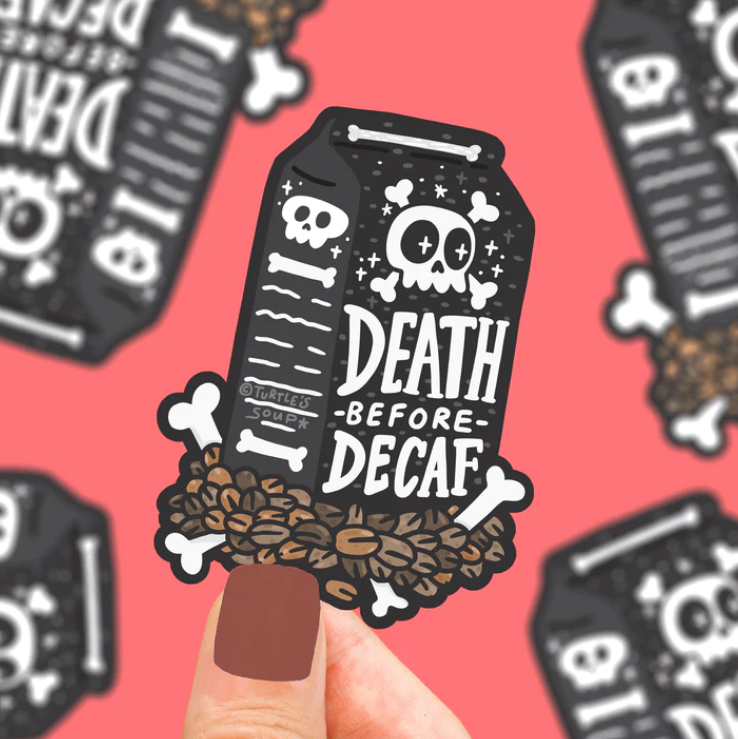 Coffee & Tea Lover Stickers