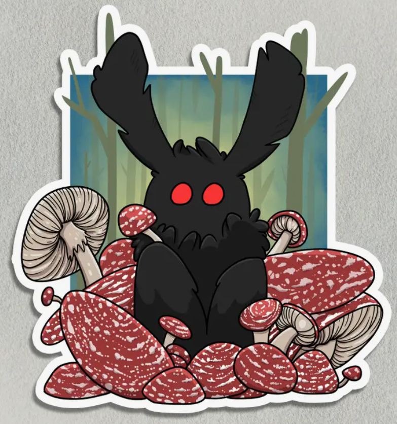 Cryptid Stickers — Wandering Raccoon Books